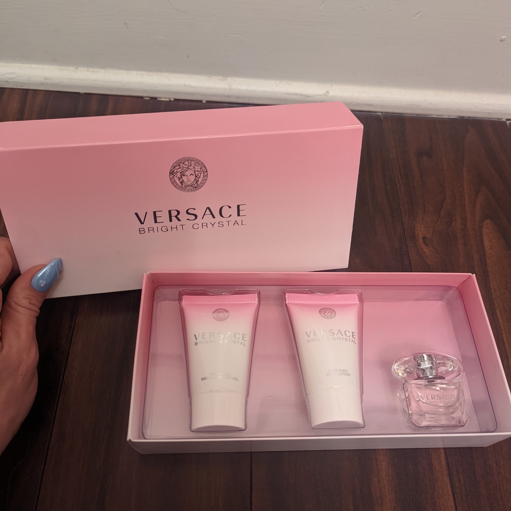 Versace Bright Crystal Pink Set